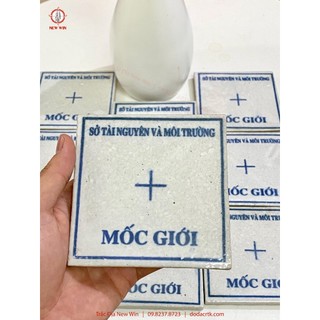 Mốc Sứ Trắc Địa Vuông/ Tròn