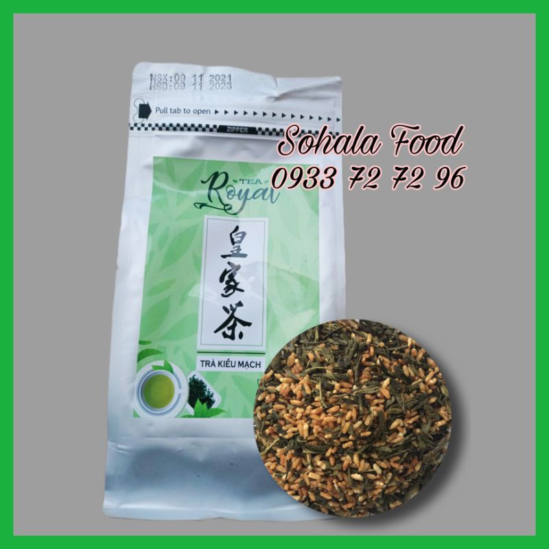 Trà gạo rang Trà Kiều Mạch Royal túi 500G