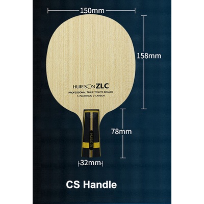Lưỡi Dao ZLC 5 Plywood 2 Ply ZL Bằng Sợi Carbon Cho Vợt Bóng Bàn Chuyên Nghiệp
