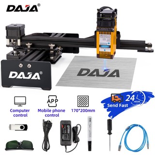 Daja Chạm Khắc laser Tự Động Nhỏ Gọn Bằng Thép Không Gỉ d2 series Khắc Tùy Chỉnh