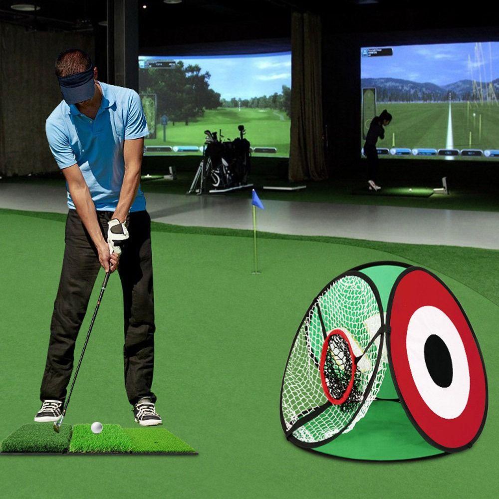 Lồng Lưới Luyện Tập Đánh Golf Trong Nhà / Ngoài Trời Có Thể Gấp Gọn Tiện Lợi