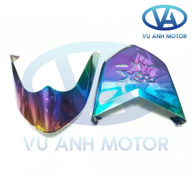 Bọc mõm đuôi titan 7 màu, Bộ ốp dè trước + dè sau titan 7 màu dành riêng xe Wave RSX 2014-2022
