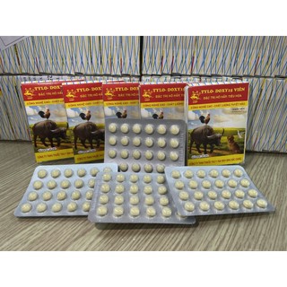 Hen khẹc gà đá vỉ 24 viên