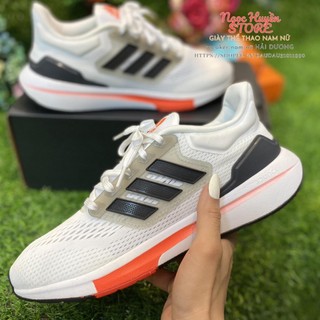 Men's and women's black and white eqt athletic shoes, giày thể thao nam nữ eqt trắng sọc đen, sizes 36-43