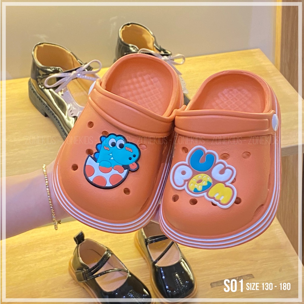 Dép sục siêu nhẹ, siêu êm cho bé gái bé trai Zonekids - S01