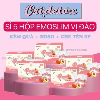 Trà đào giảm cân cấp tốc 7 ngày - kèm quà tặng 🍑
