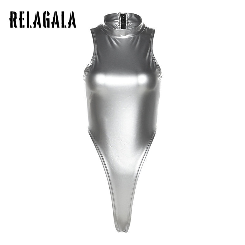 Bộ Áo Liền Quần Sát Nách Cổ Tròn Lưng Cao Dáng Ôm Phản Quang Thời Trang 2023 Cho Bạn Gái | BigBuy360 - bigbuy360.vn