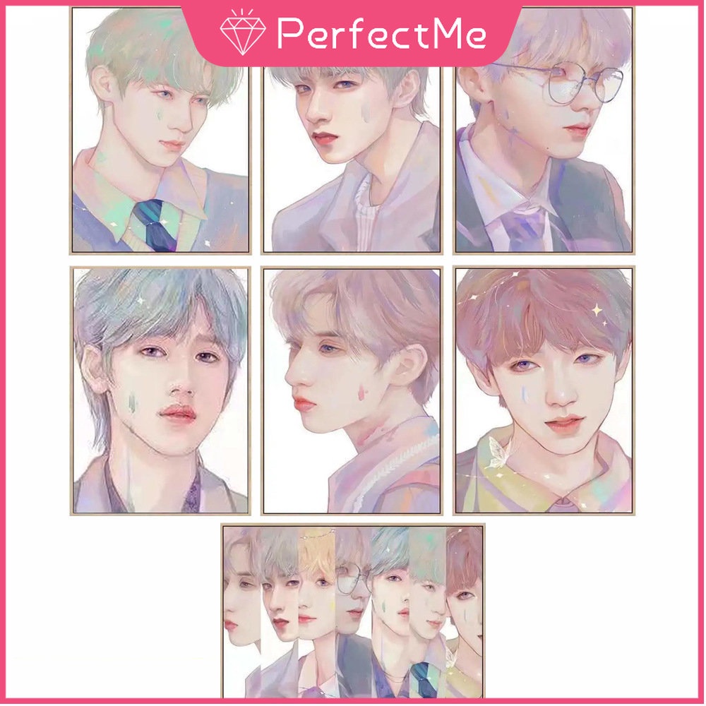 Bộ Tranh Đính Đá Tự Làm 30x40CM Hình Nhóm Nhạc TNT Era Youth