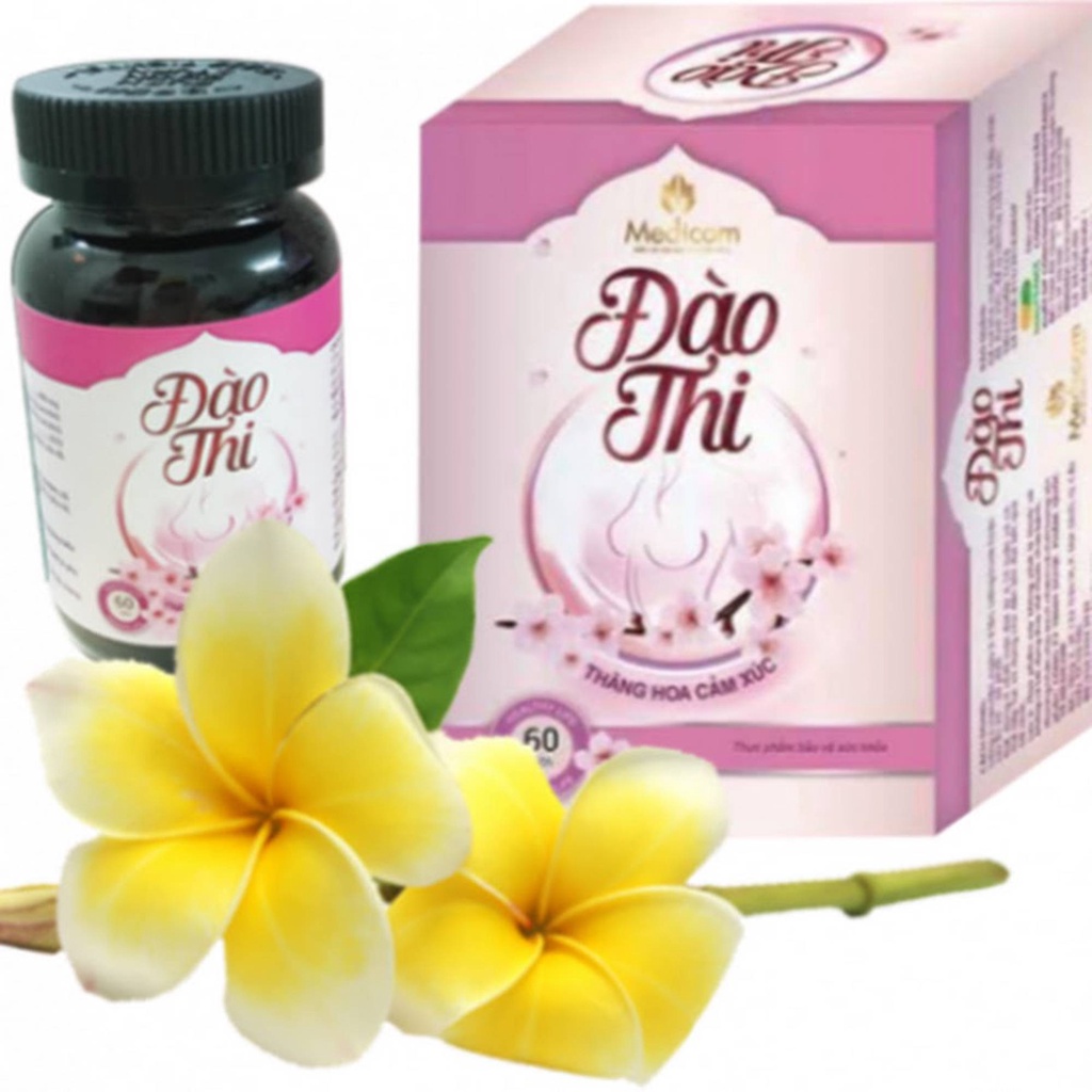 Viên uống nở ngực Đào Thi hộp 40 viên