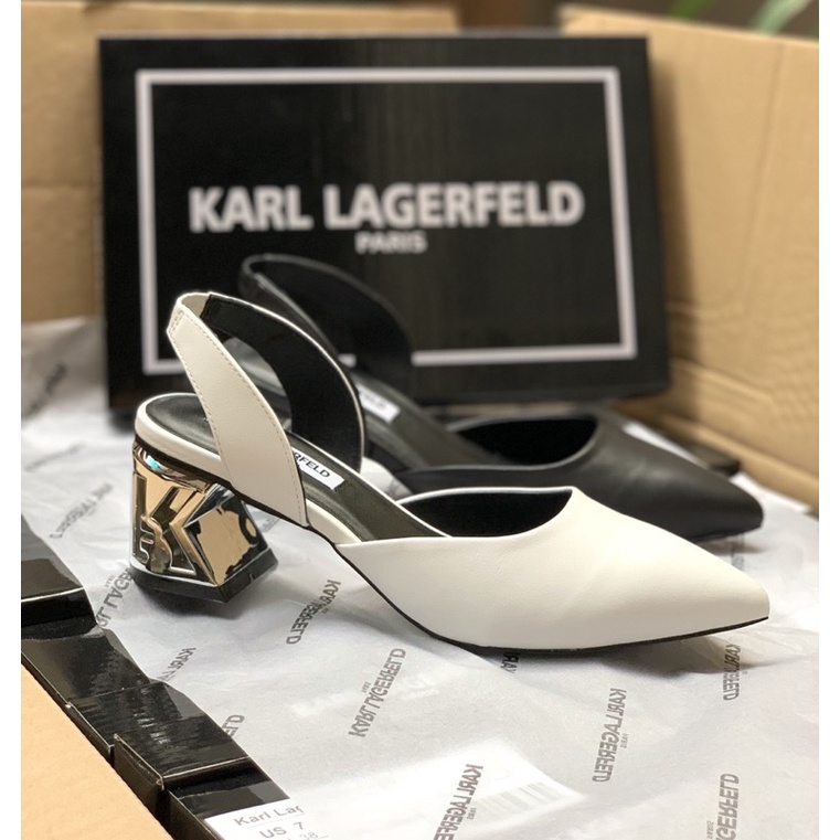 Giày Cao Gót Karl Lagerfeld Slingback