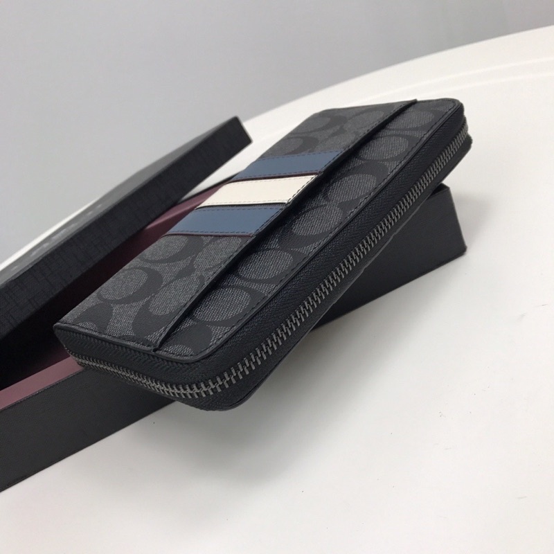 Ví Coach nam tặng kèm móc khoá full box
