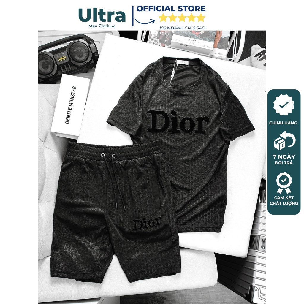 Set thể thao nam mùa hè thun lạnh Hàng Hiệu Ultra Men UM03 Bộ quần áo nam chất mát mặc nhà bền đẹp phom chuẩn nhiều màu