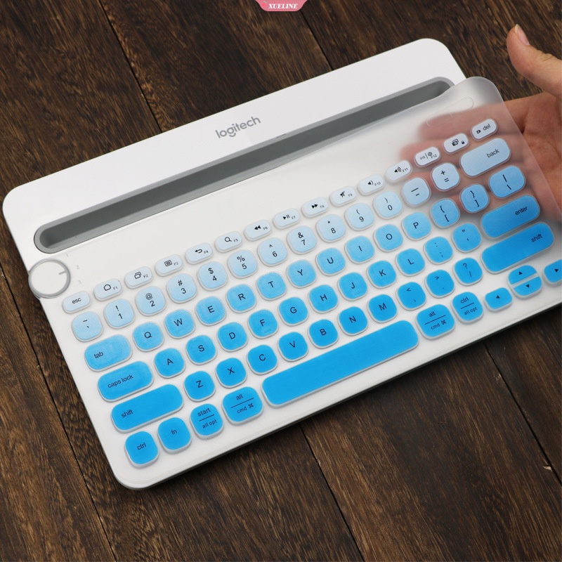 Ốp Điện Thoại Silicon Dẻo Mỏng Nhẹ Kèm Bàn Phím Không Dây Cho Logitech K480 US / ZXL