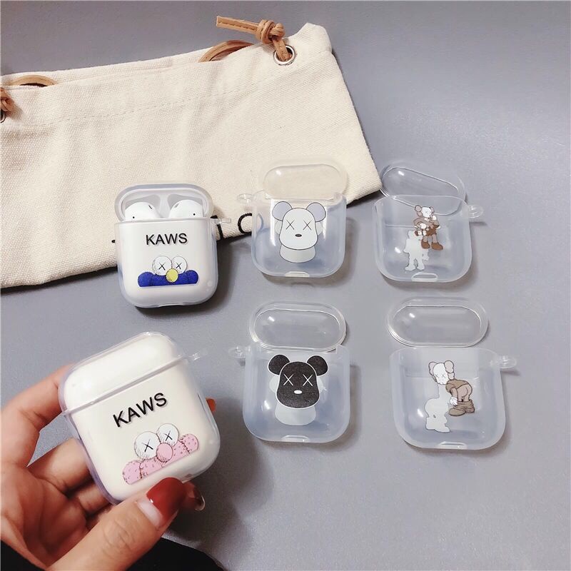 Vỏ Bảo Vệ Hộp Sạc Tai Nghe Airpods1 Pro3 Apple AirPods2 airpods1airpods2AirPods MKI5 Hình KAWS Sesame Street Dễ Thương
