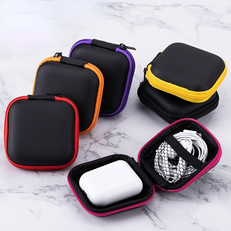 [Đặc trưng] Túi Đựng Dây Cáp Tai Nghe / Tiền Xu Mini Đa Năng