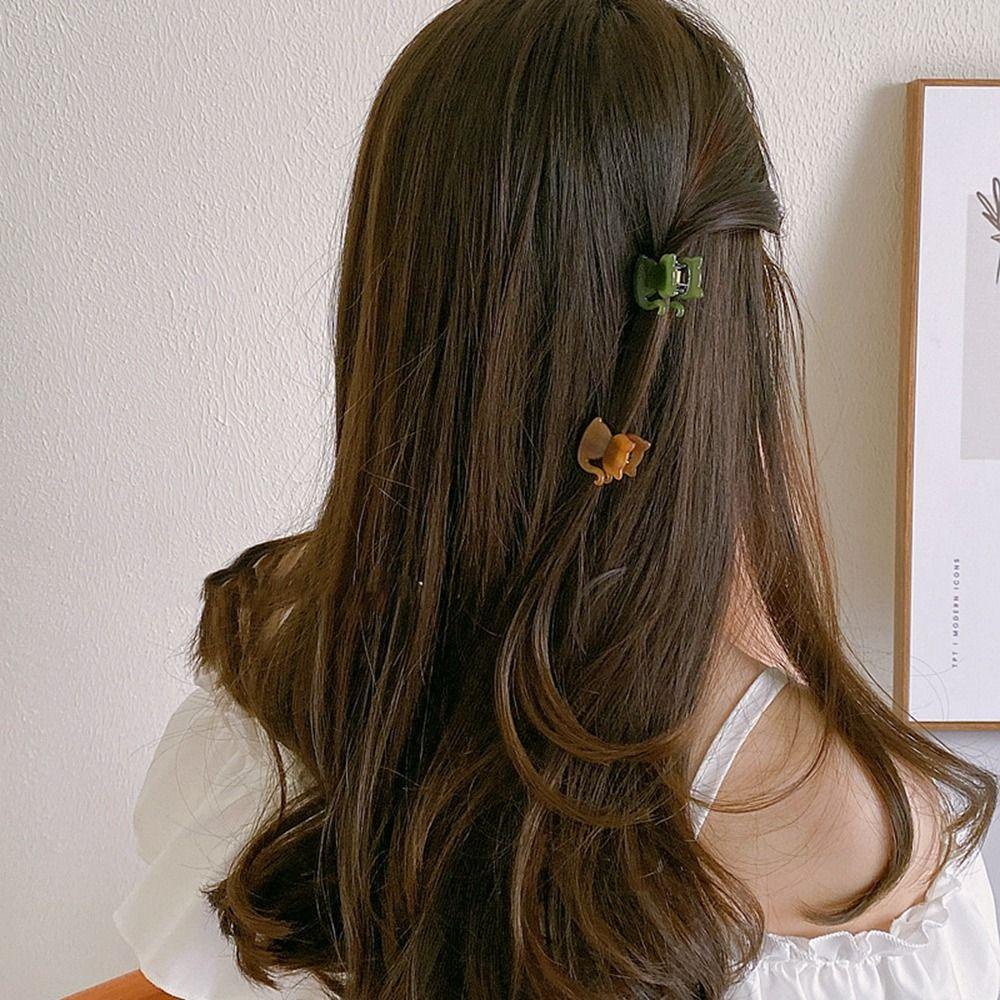 NICKOLAS Kẹp Tóc Hình Móng Vuốt Gấu / Mèo Dễ Thương Phong Cách Hàn Quốc