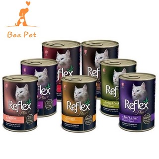 Pate Reflex lon 400g - thức ăn ướt cho chó mèo