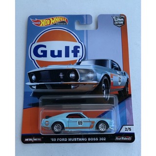 Xe Hot Wheels Premium ‘69 Ford Mustang Boss 302