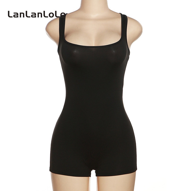 Jumpsuit Hai Dây Hở Lưng Màu Trơn Dáng Ôm Gợi Cảm Thời Trang 2023 Cho Bạn Gái | BigBuy360 - bigbuy360.vn