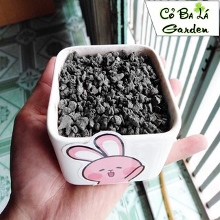 Đá Lava Đỏ,Đen ,túi 1-kg Đá nham thạch đỏ.đen