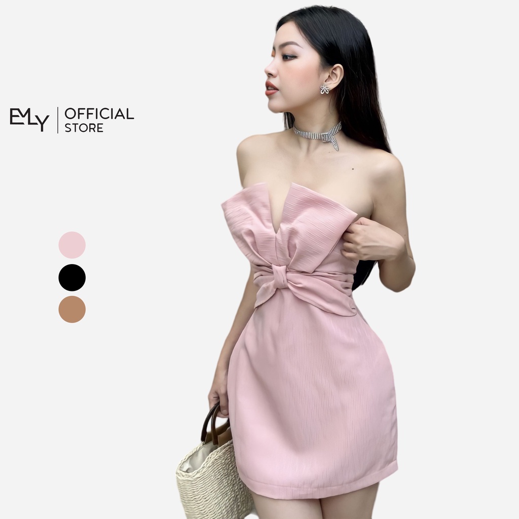 Đầm dáng ôm mini cúp ngực Emilyshop