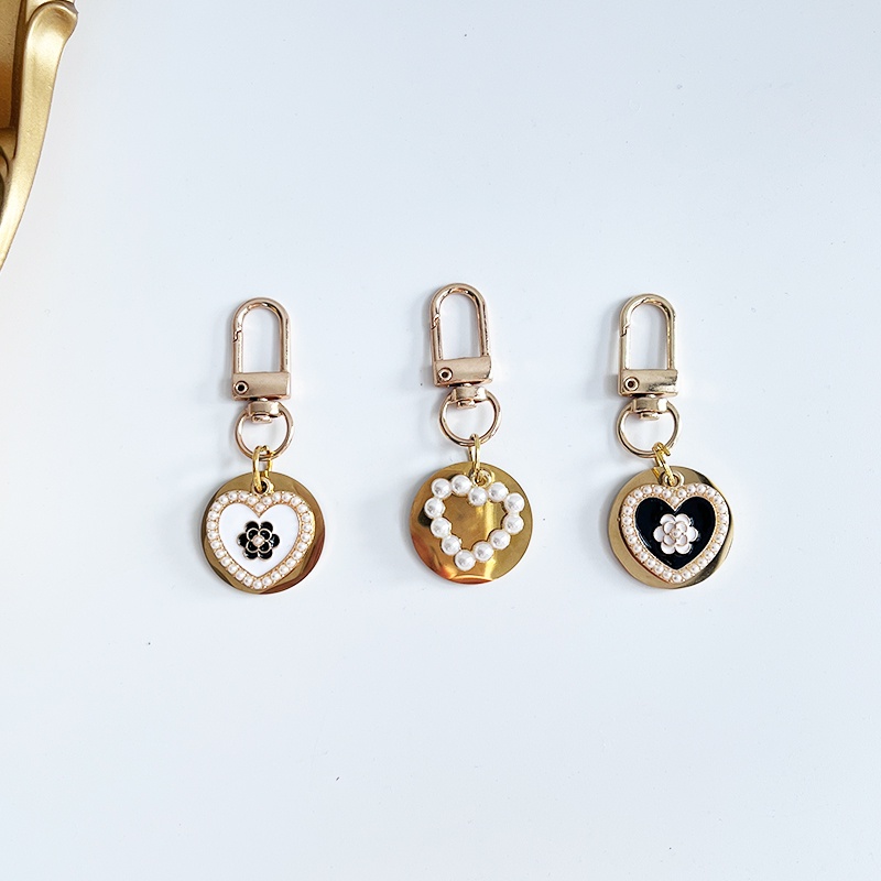 Thẻ Tên Thú Cưng 2.5cm Bằng Thép Không Gỉ Gắn Móc Khóa / Điện Thoại