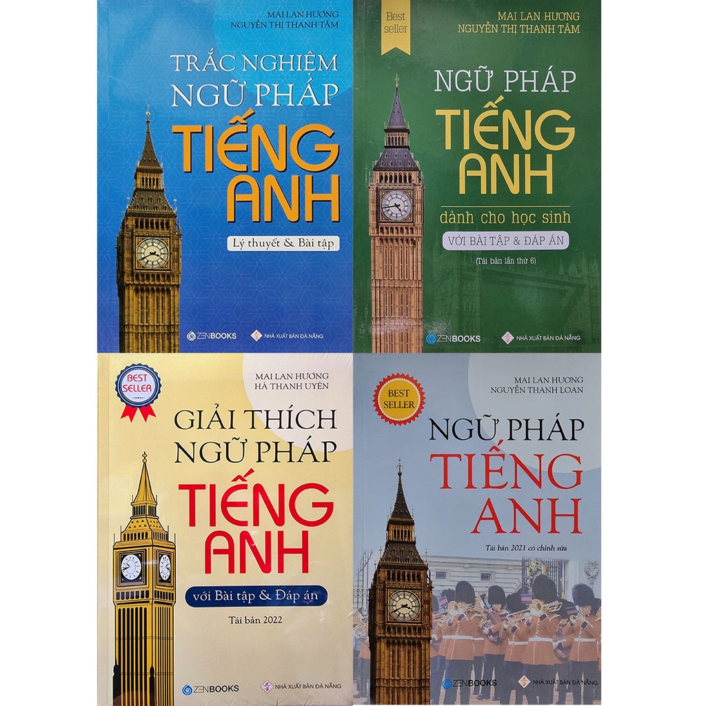 Sách - Tuyển tập Series Giải thích Ngữ Pháp Tiếng Anh - Mai Lan Hương