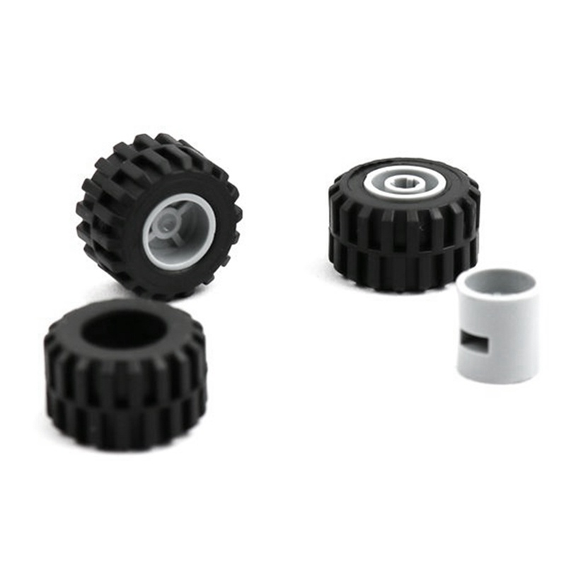 Set 48 Trục Bánh Xe Đồ Chơi Bằng Nhựa Cho Bé