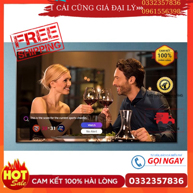 Smart Tivi LG 4K 55inch 55UP7720PTC ThinQ AI Điện Máy Hải Đăng Hn- Mới 100%