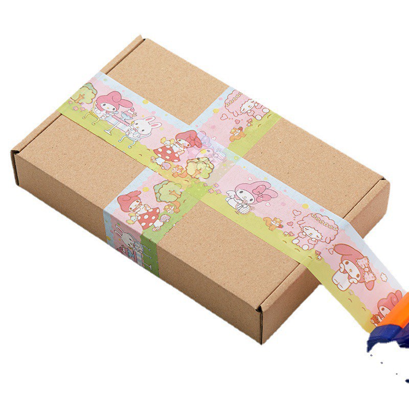 Băng keo gói hàng hình dán ngộ nghĩnh dễ thương │1 cuộn │Xem thêm ở phần MÔ TẢ SẢN PHẨM