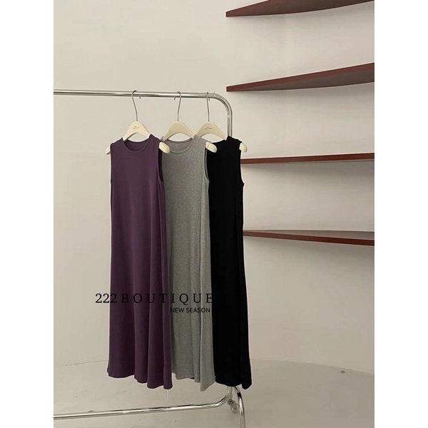 Váy cotton suông Moxi basic 74908