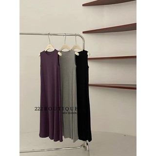 Váy cotton suông Moxi basic 74908