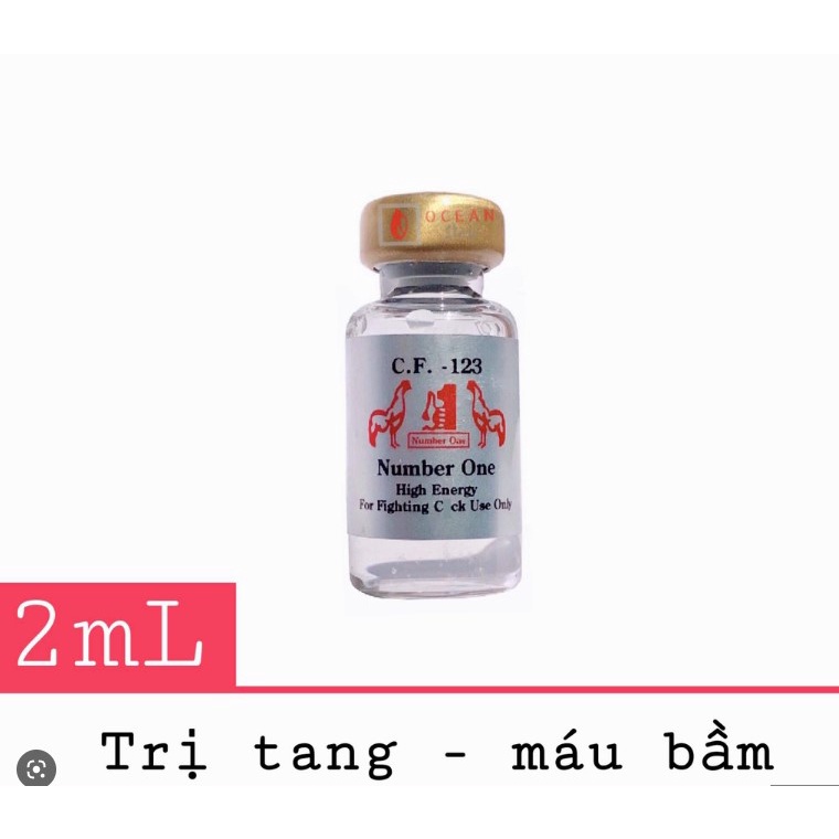 Tang CF 123 cho gà đá lọ 2ml