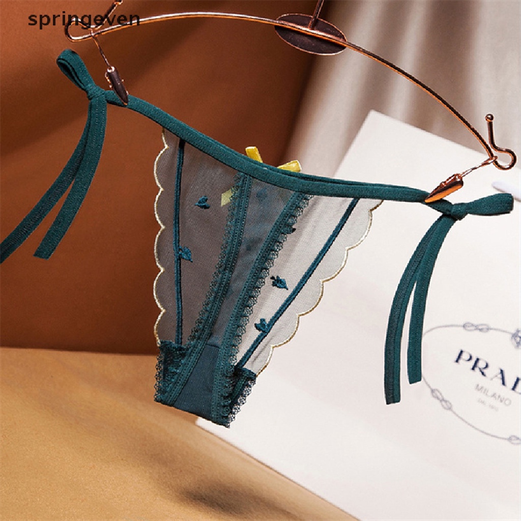 Quần Lót Lọt Khe Thêu Hoa Gợi Cảm Cho Nữ