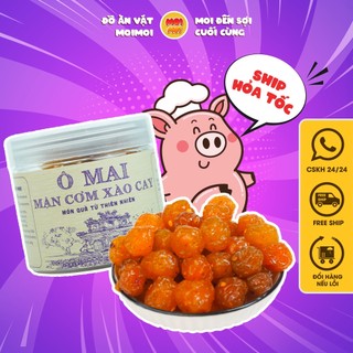 Ô mai mận cơm xào cay 250g - đồ ăn vặt moimoi