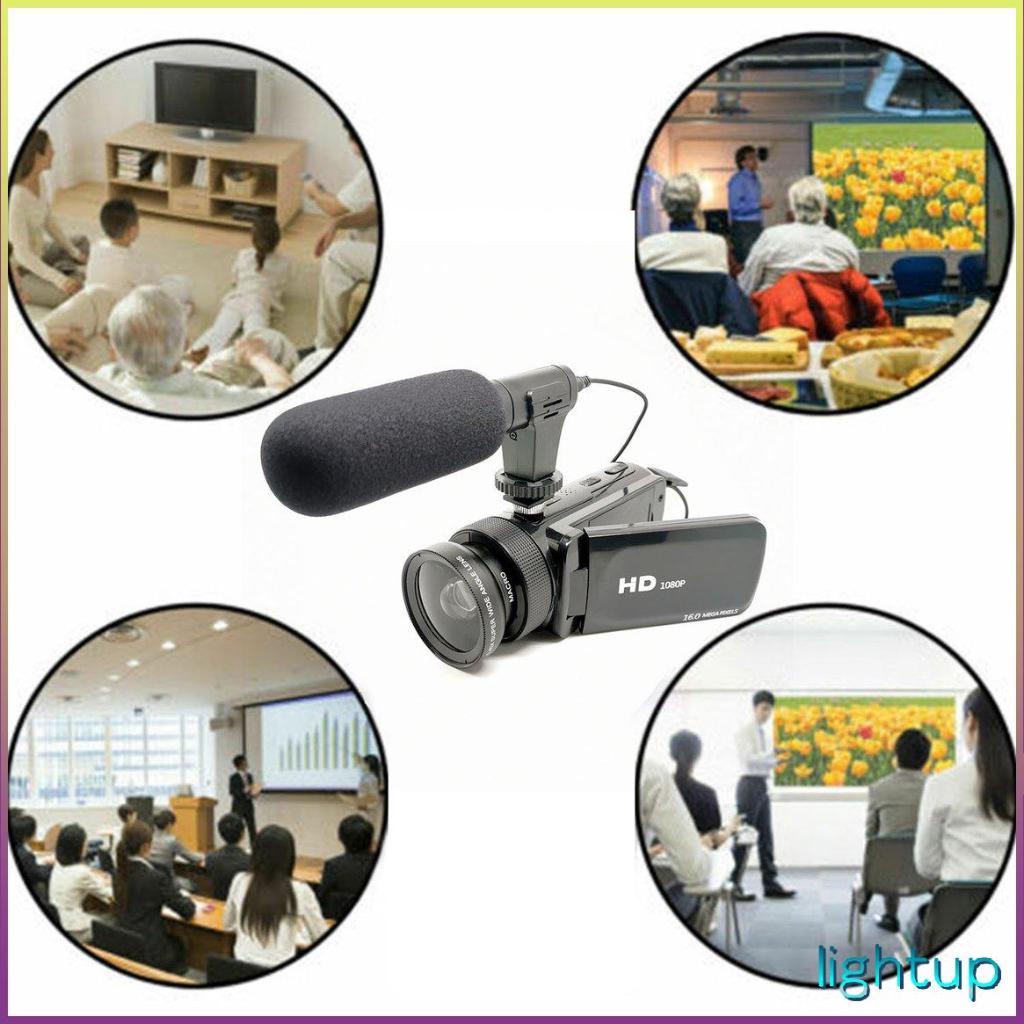 Máy ảnh 4K kỹ thuật số 1080P quay phim di động 2,4 inch Lcd 16X Zoom