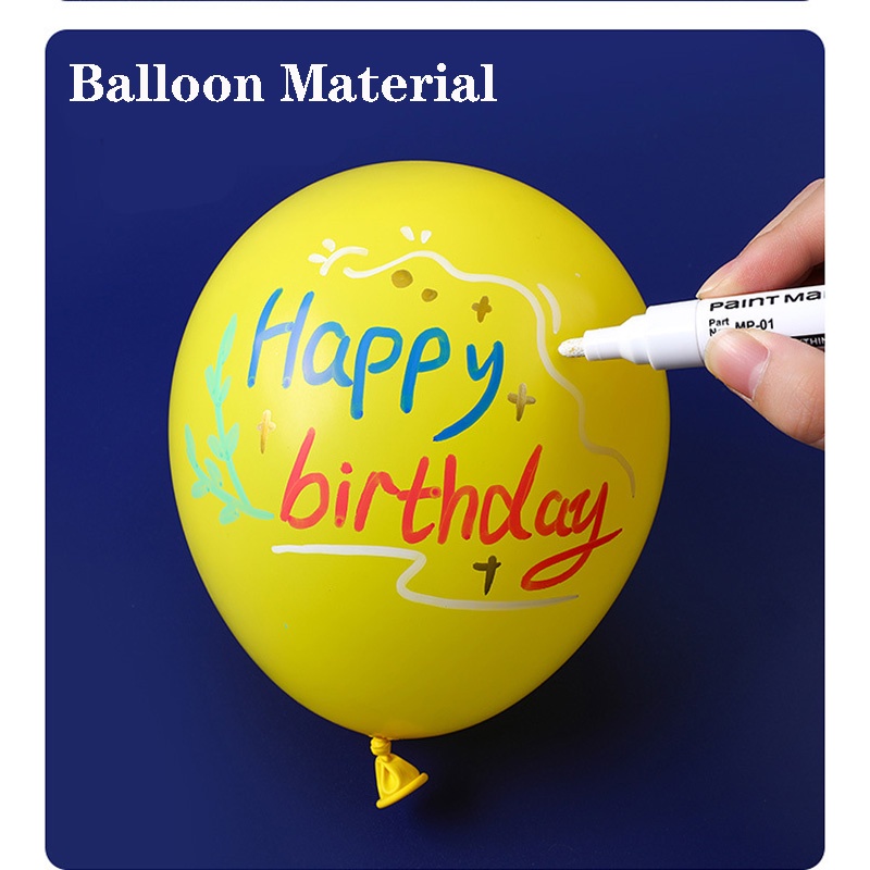 Bút Đánh Dấu Bằng Gốm 12 Màu Không Phai Không Phai Màu Đen