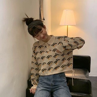 ORDER Áo len Polo ulzzang, áo len Cherry