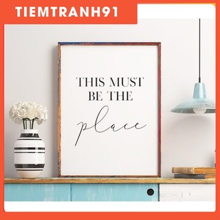 Tranh treo tường | - Typography-Ampersand Poster 188 , tranh canvas giá rẻ