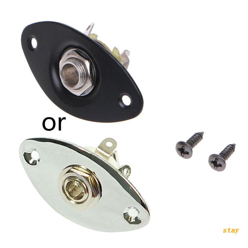 Đĩa Jack Cắm Hình Oval Cho Đàn Guitar Điện