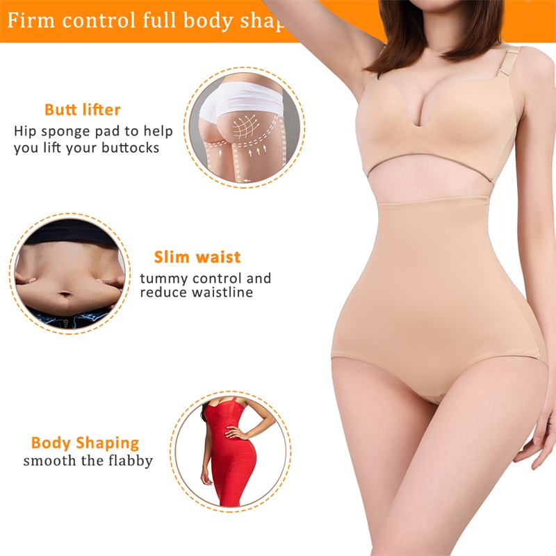 Finetoo Quần Lót Loại Girdle Lưng Cao Nâng Hông Mềm Mại Dành Cho Bạn Nữ