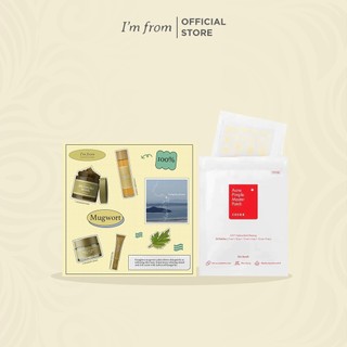 [QT] I'm from sticker mugwort line + Cosrx miếng dán mụn Acne Pimple Master Patch