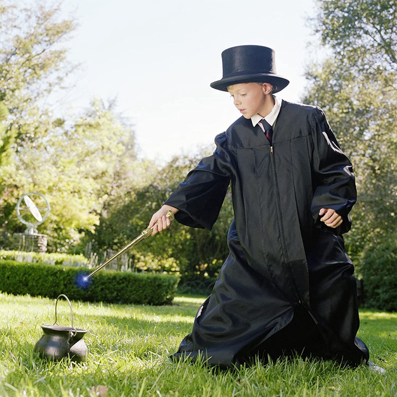 Set 2 Đũa Phép Có Đèn Và Âm Thanh Vui Nhộn Cho Bé Hóa Trang Phù Thủy