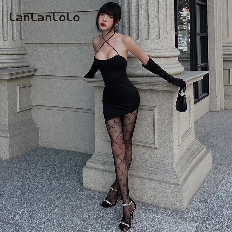 Đầm Hai Dây Dáng Ôm Màu Sắc Đơn Giản Phong Cách Cổ Điển Thời Trang 2023 Dành Cho Nữ