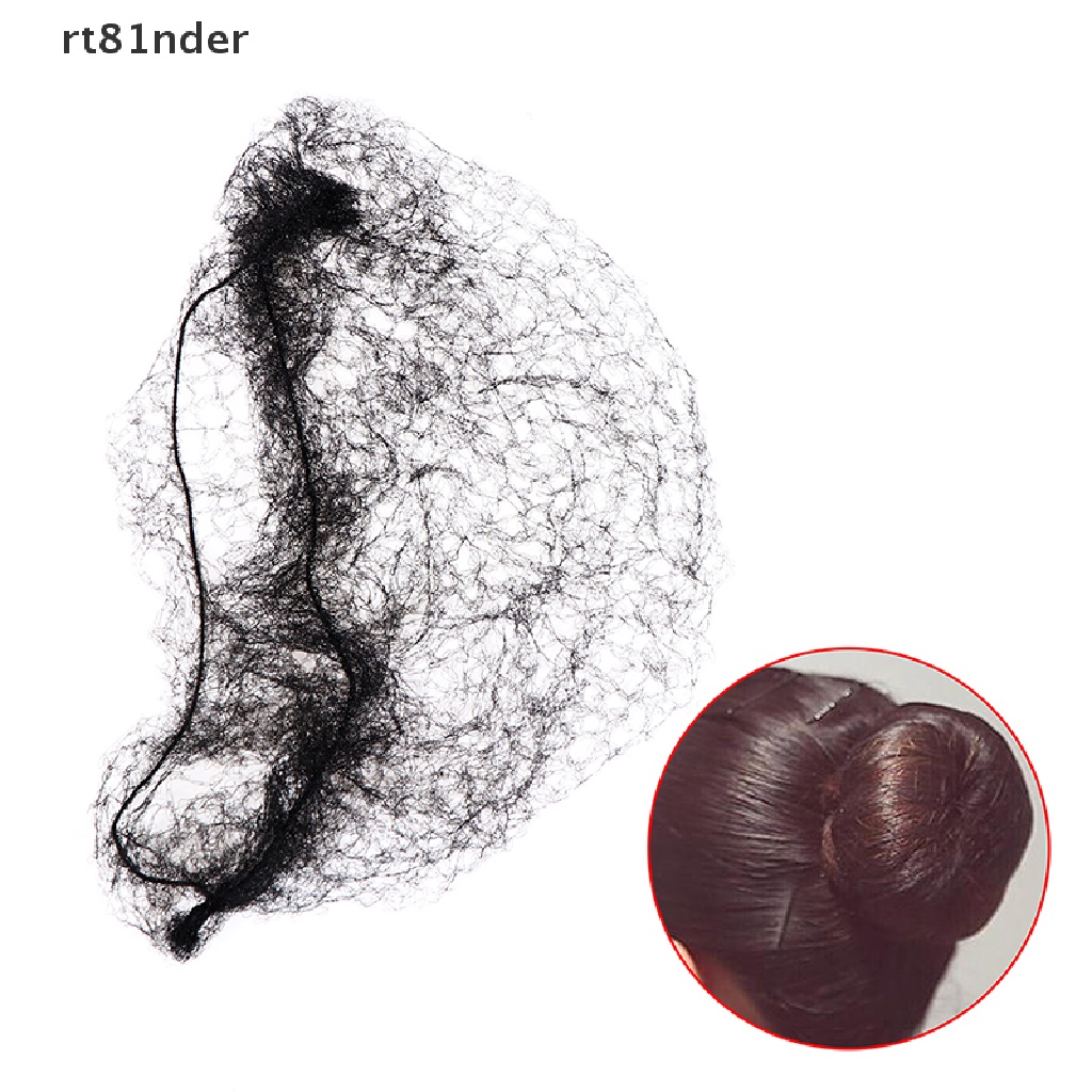 Set 100 Lưới Búi Tóc Co Giãn Màu Đen