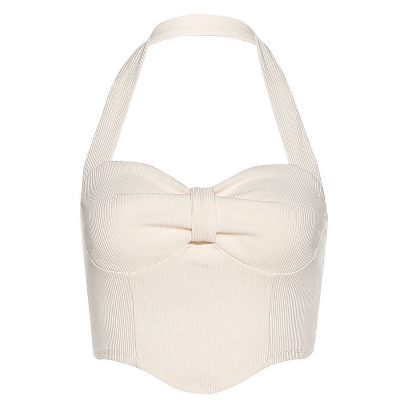 COZOK Áo Croptop Sát Nách Hở Rốn Ôm Dáng Quyến Rũ Cho Nữ
