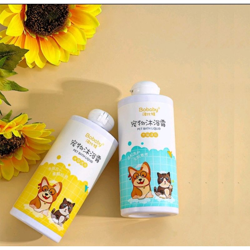 sữa tắm dành cho chó mèo BOBABY 450ml nội địa trung cao cấp khử mùi hôi