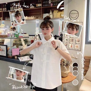 [ORDER] Áo sơ mi trắng cúc tàu
