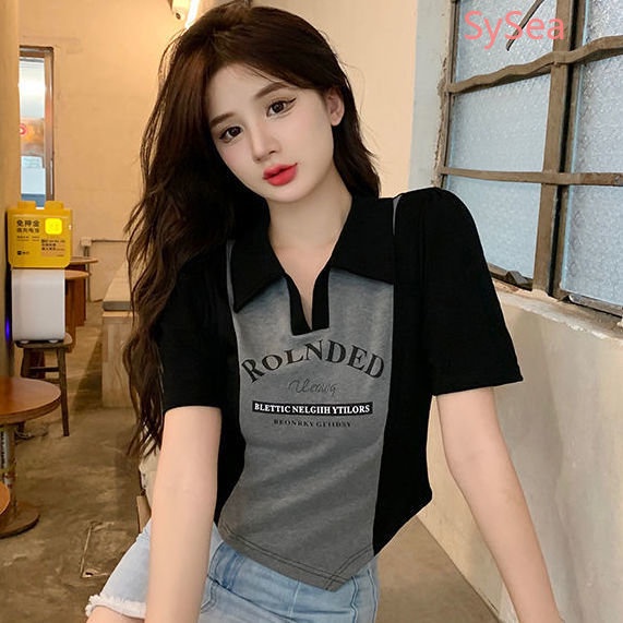 Áo polo Plus Size Ôm Dáng Thời Trang Mùa Hè Cho Nữ