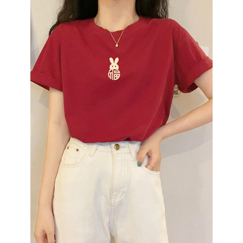 NRVP Áo thun 100% cotton tay ngắn dáng suông in họa tiết trẻ trung thời trang unisex size 5XL